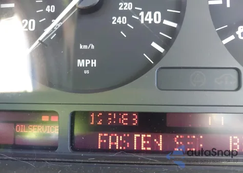 1998 BMW 540Ia z USA, uszkodzony, nr VIN WBADE6324WBW60247